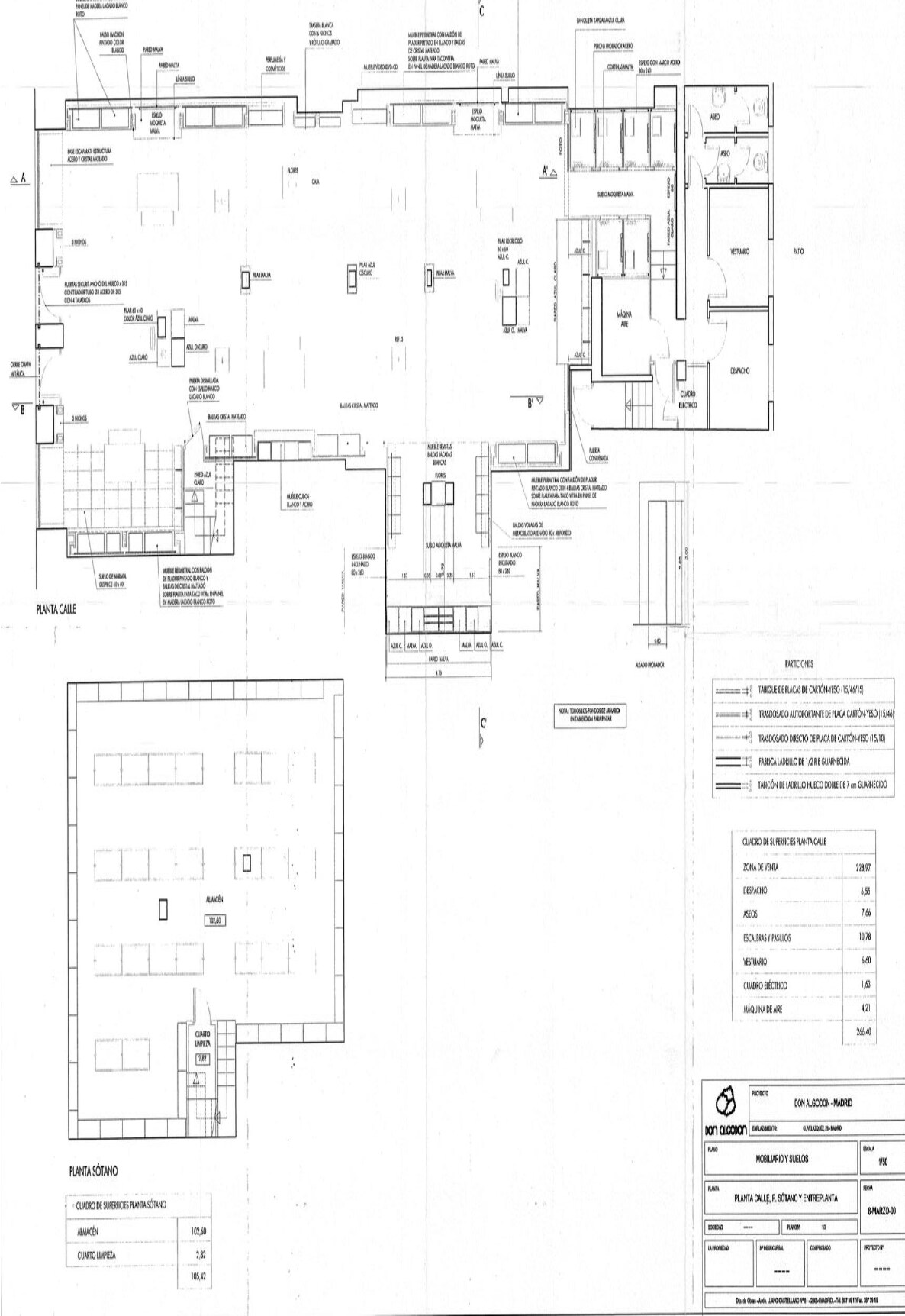 Calle de Velázquez, 26, Madrid, Madrid for lease Typical Floor Plan- Image 1 of 2
