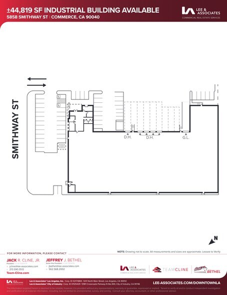 5858-5860 Smithway St, Commerce, CA à louer - Plan de site - Image 2 de 2