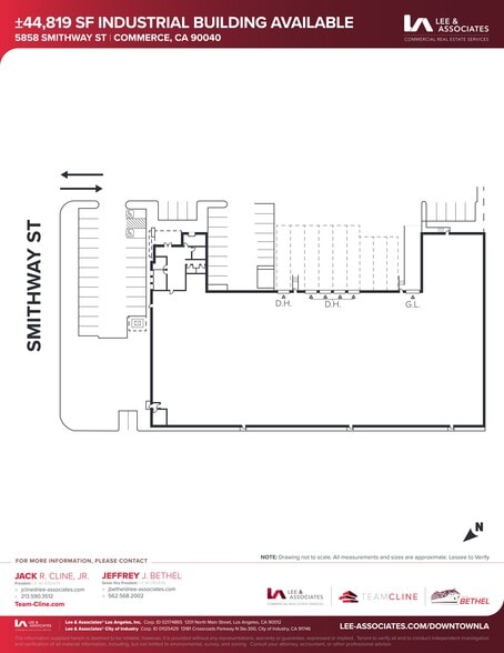 5858-5860 Smithway St, Commerce, CA for lease - Site Plan - Image 2 of 2