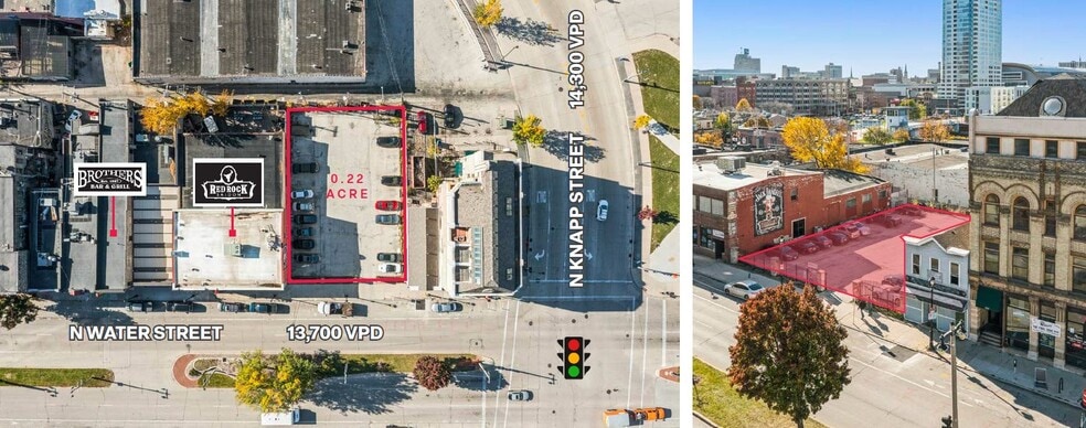 Water St, Milwaukee, WI for sale - Aerial - Image 2 of 4