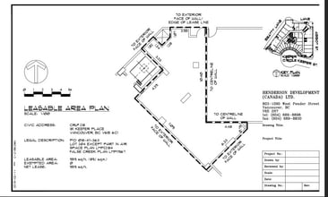 181 Keefer Pl, Vancouver, BC for lease Floor Plan- Image 1 of 1