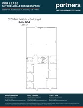 5151 Mitchelldale St, Houston, TX à louer Plan de site- Image 1 de 1
