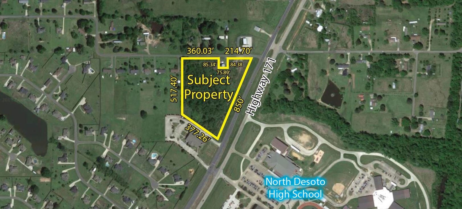 2570 Highway 171, Stonewall, LA à vendre Aérien- Image 1 de 2