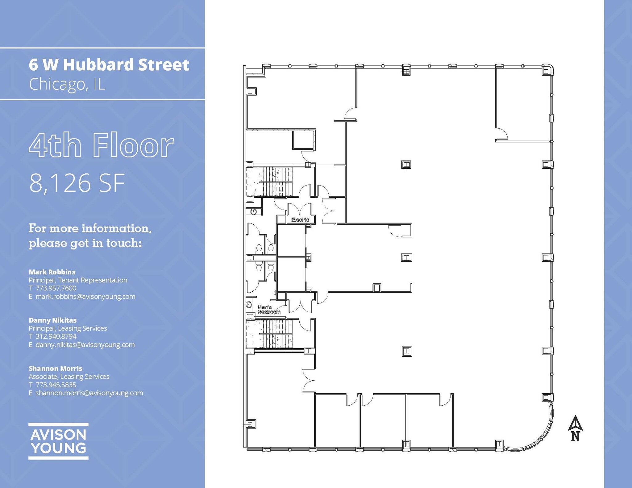 6 W Hubbard St, Chicago, IL à louer Photo intérieure- Image 1 de 2