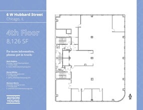 6 W Hubbard St, Chicago, IL à louer Photo intérieure- Image 1 de 2