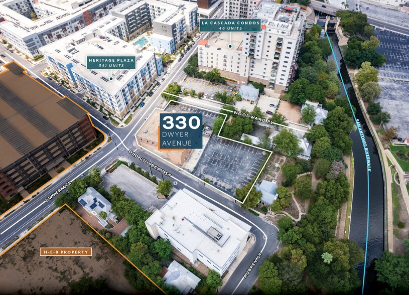 330 Dwyer Ave, San Antonio, TX à vendre - Photo du bâtiment - Image 3 de 5