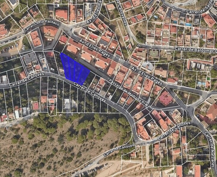 Carrer de Cànoves, 40-46, Barcelone, Barcelona à vendre - Plan de site - Image 3 de 4