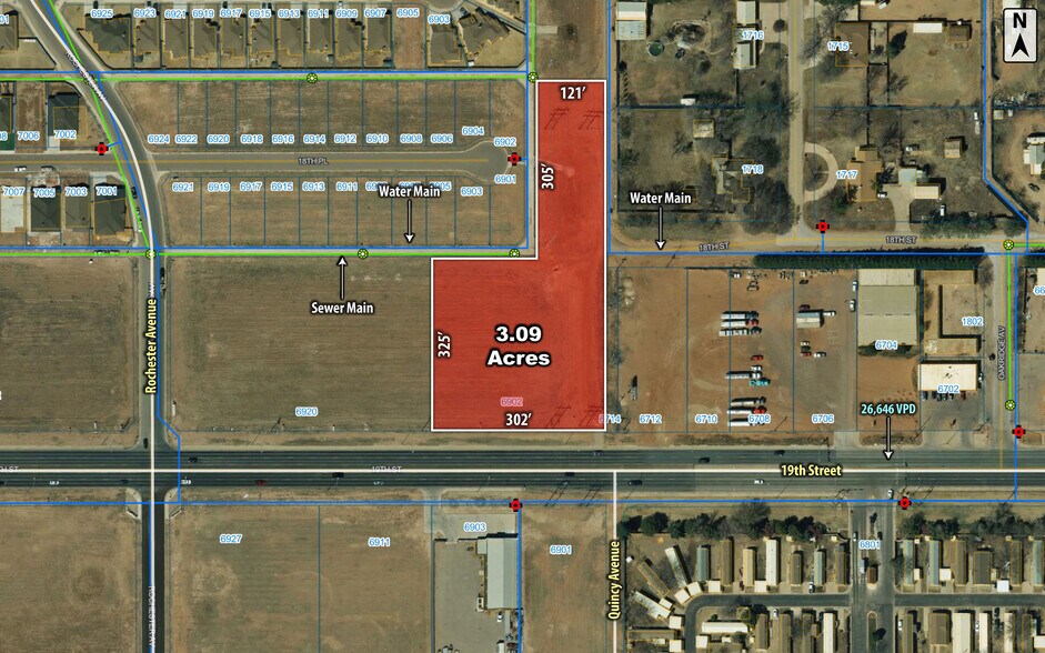 6902 19th Street, Lubbock, TX à vendre - Photo du bâtiment - Image 2 de 3