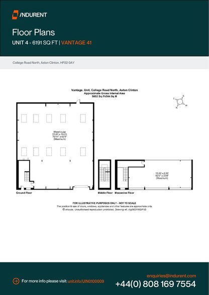 41 College Rd, Aylesbury à louer - Plan d’étage - Image 2 de 5