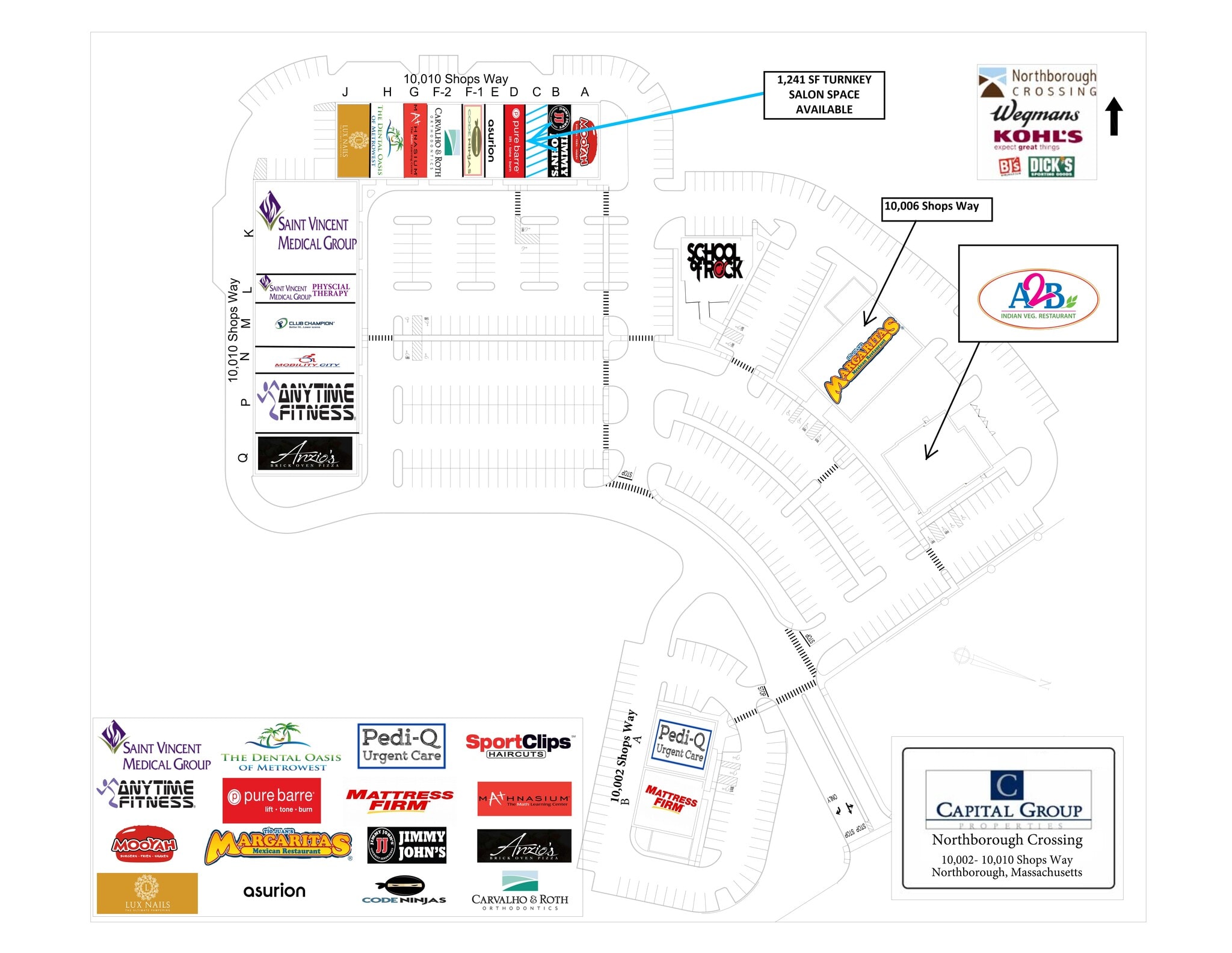 10010 Shops Way, Northborough, MA for lease Site Plan- Image 1 of 1