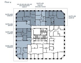 1300 Summit Ave, Fort Worth, TX à louer Plan d’étage- Image 1 de 1