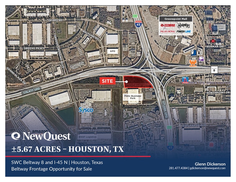 Beltway 8 & I-45, Houston, TX for sale - Building Photo - Image 1 of 8