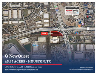 Plus de détails pour Beltway 8 & I-45, Houston, TX - Terrain à vendre