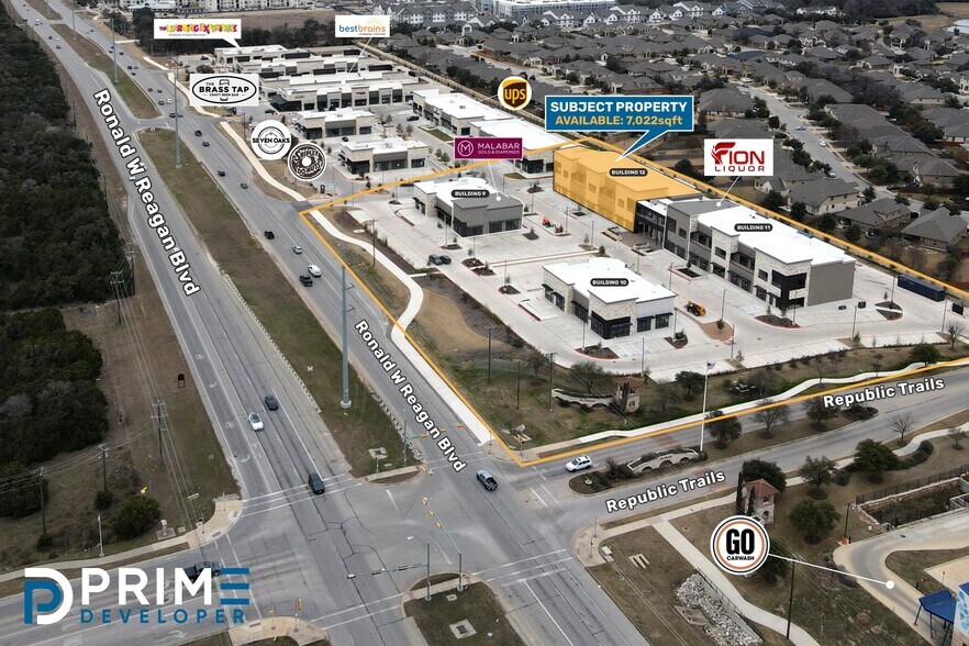 15101 Ronald Reagan Blvd, Leander, TX 78641, Unite, Leander, TX à louer - Plan de site - Image 1 de 34