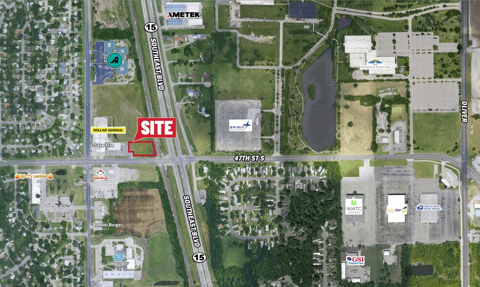 47th St & K-15 NW/C S, Wichita, KS à vendre - Photo du bâtiment - Image 2 de 2