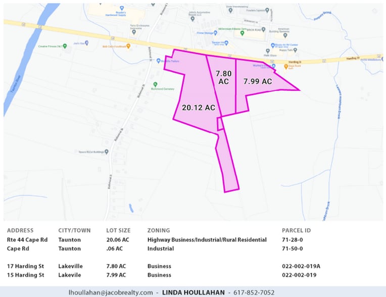 Route 44 & Cape Road, Taunton, MA à vendre - Photo principale - Image 1 de 4