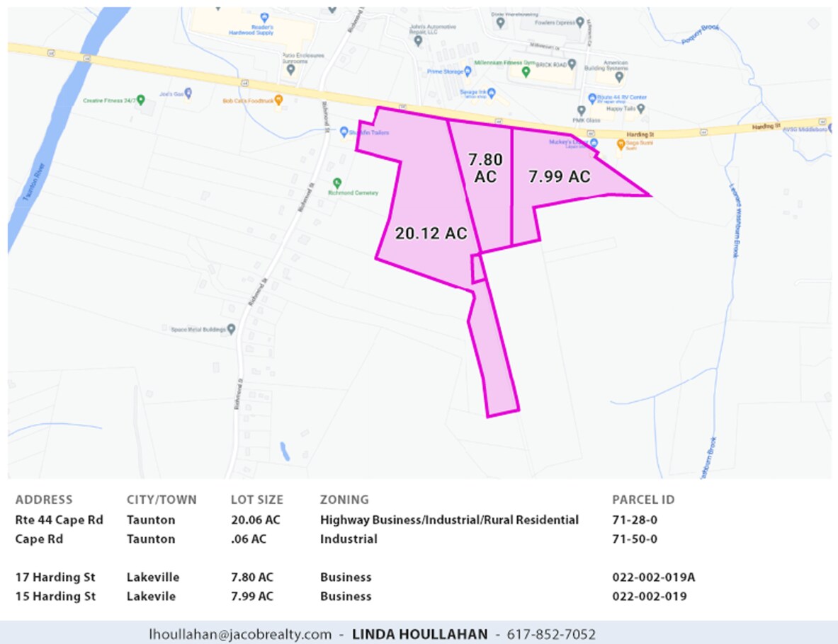 Route 44 & Cape Road, Taunton, MA à vendre Photo principale- Image 1 de 5