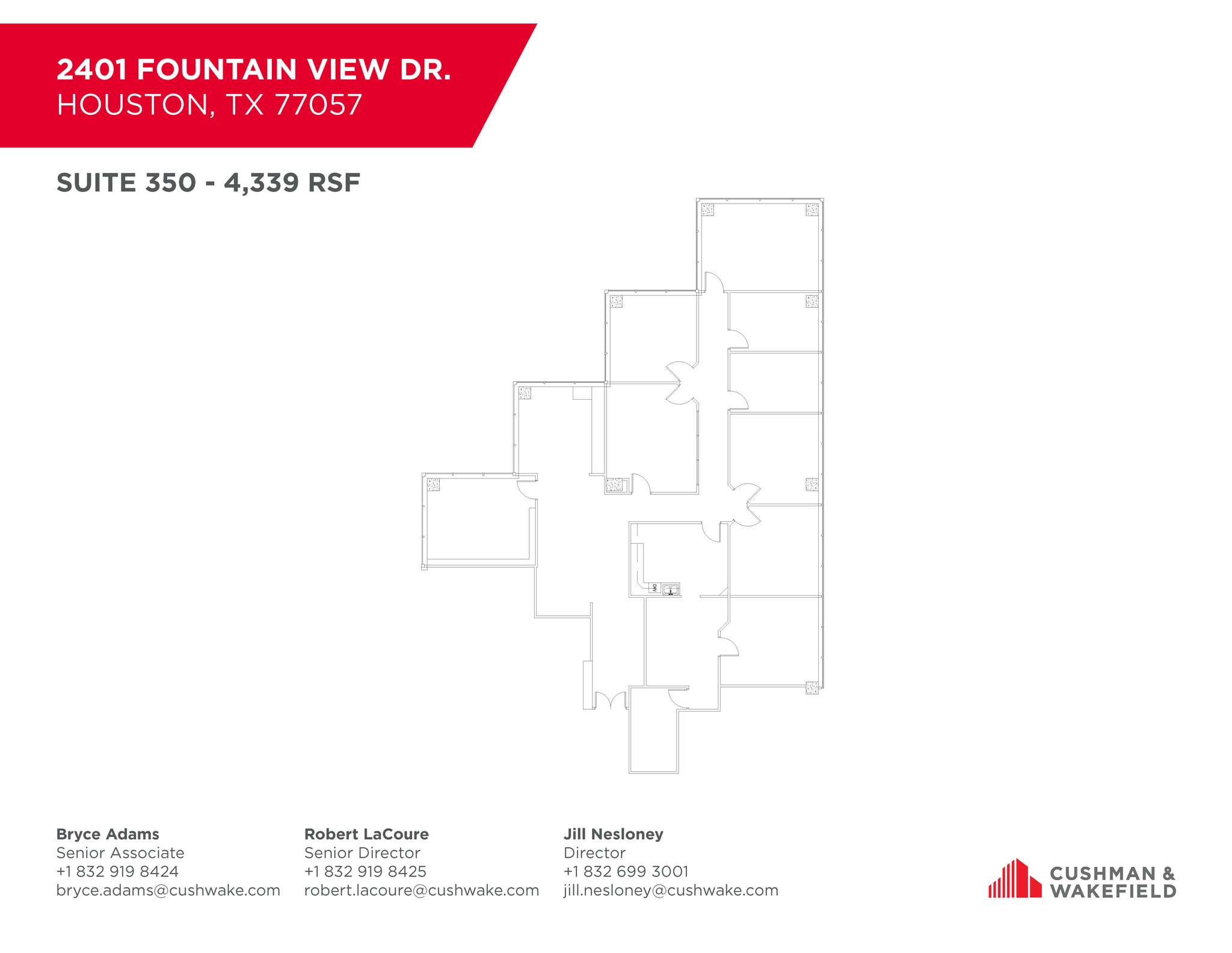 2401 Fountain View Dr, Houston, TX for lease Interior Photo- Image 1 of 1
