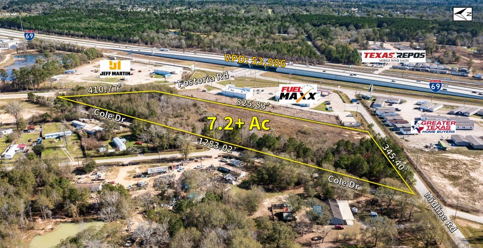 7.21+Ac Fostoria Rd & Midline rd, Splendora, TX for sale - Building Photo - Image 2 of 8