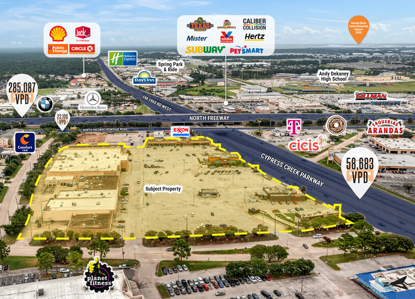 60-110 Cypress Creek Pky, Houston, TX for sale - Building Photo - Image 2 of 11