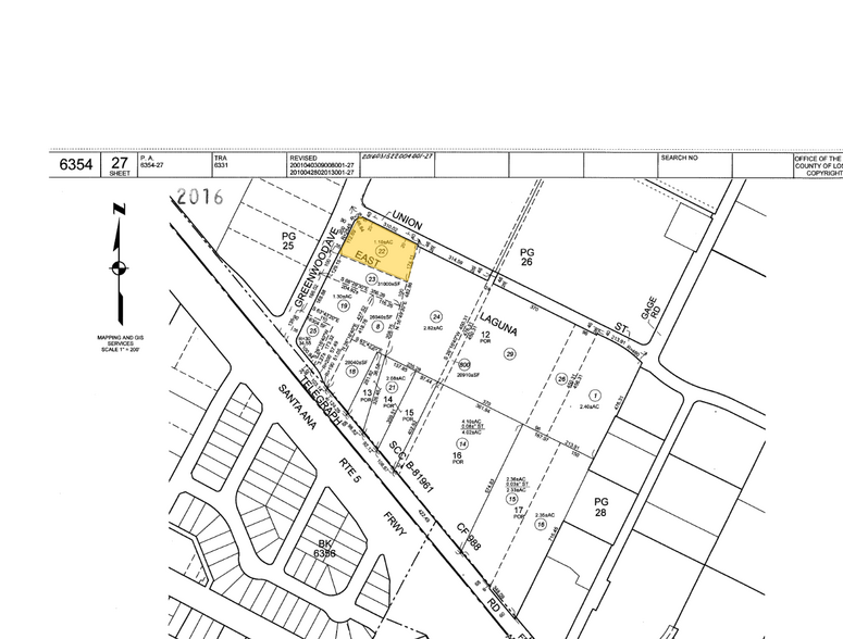 1700 & 1718 Greenwood Ave, Montebello, CA à louer - Plan cadastral - Image 2 de 2