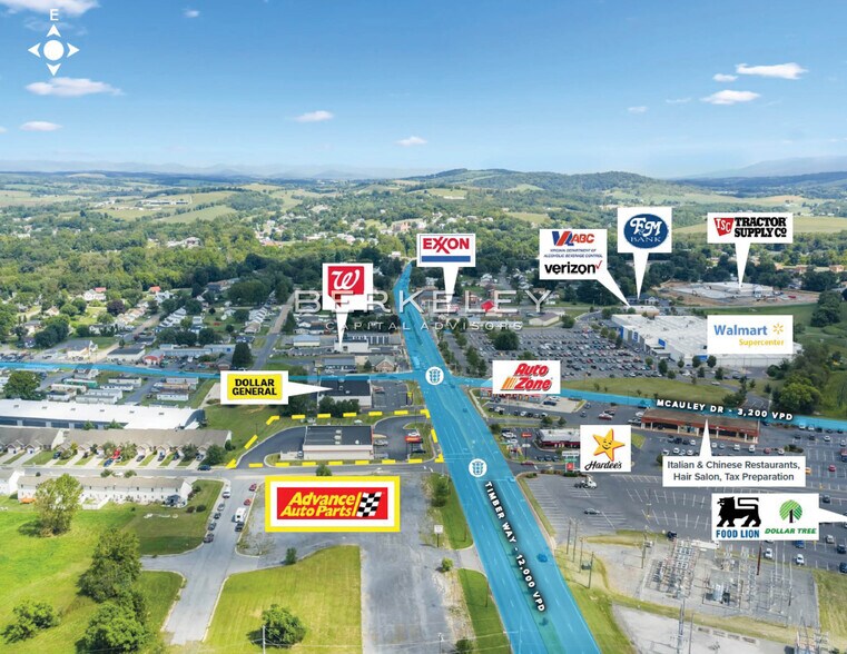 14105 Timber Way, Timberville, VA à vendre - Photo du bâtiment - Image 3 de 6