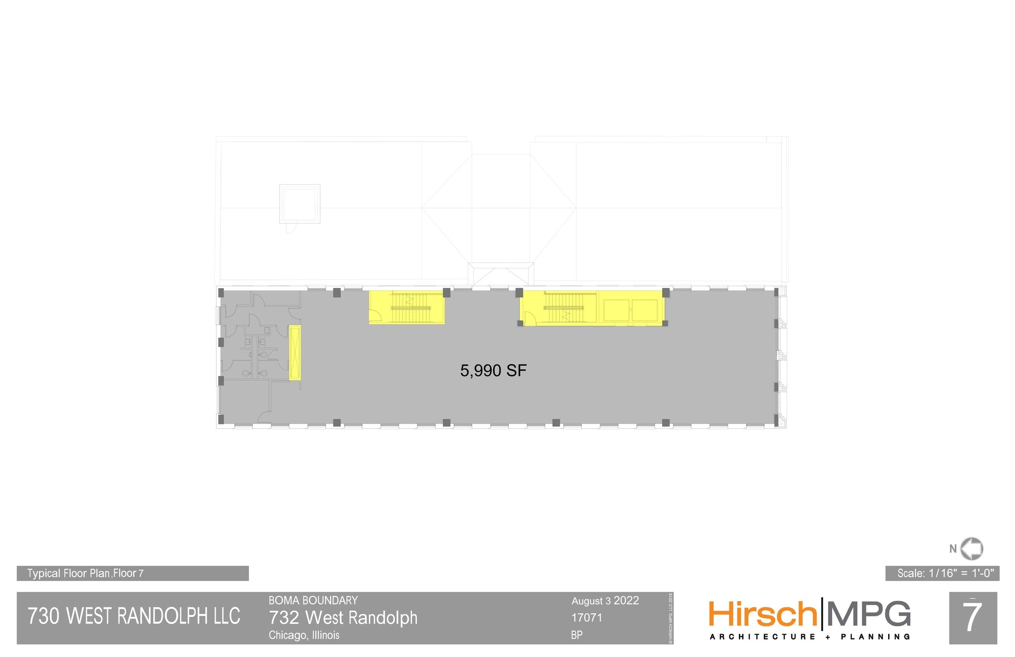 732 W Randolph St, Chicago, IL à louer Plan de site- Image 1 de 3