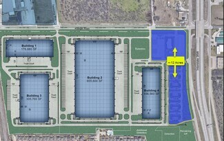 Plus de détails pour N I-35 & Risinger Rd, Fort Worth, TX - Terrain à vendre