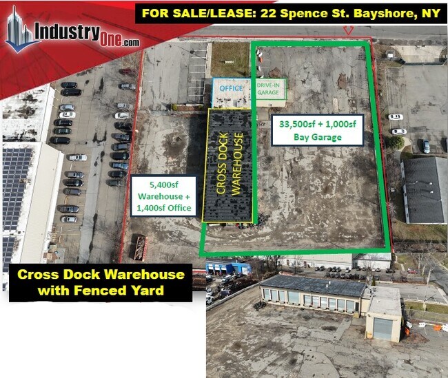 More details for 22 Spence St, Bay Shore, NY - Industrial for Lease