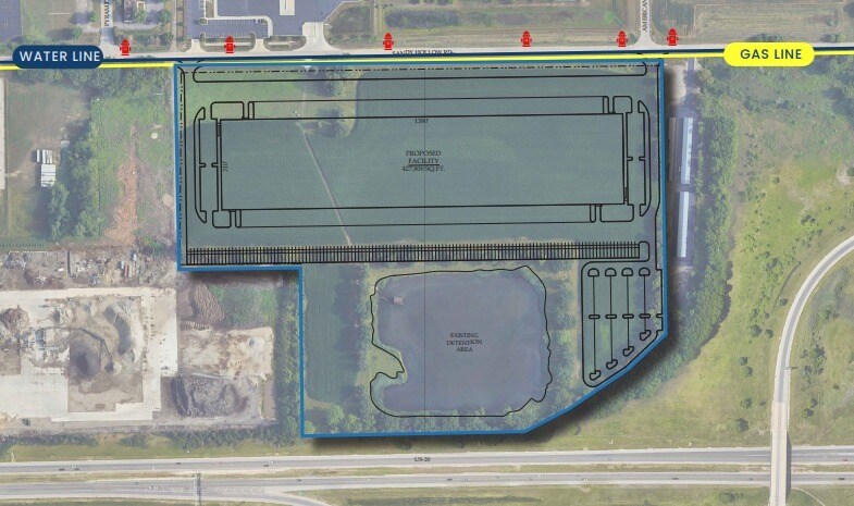 5001 Sandy Hollow Rd, Rockford, IL à vendre - Aérien - Image 2 de 2