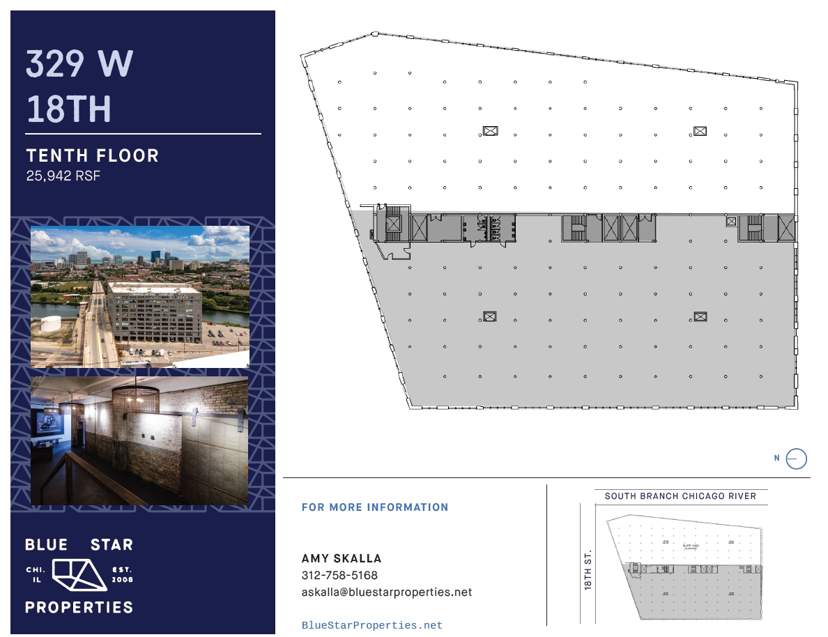 329 W 18th St, Chicago, IL for lease Floor Plan- Image 1 of 4