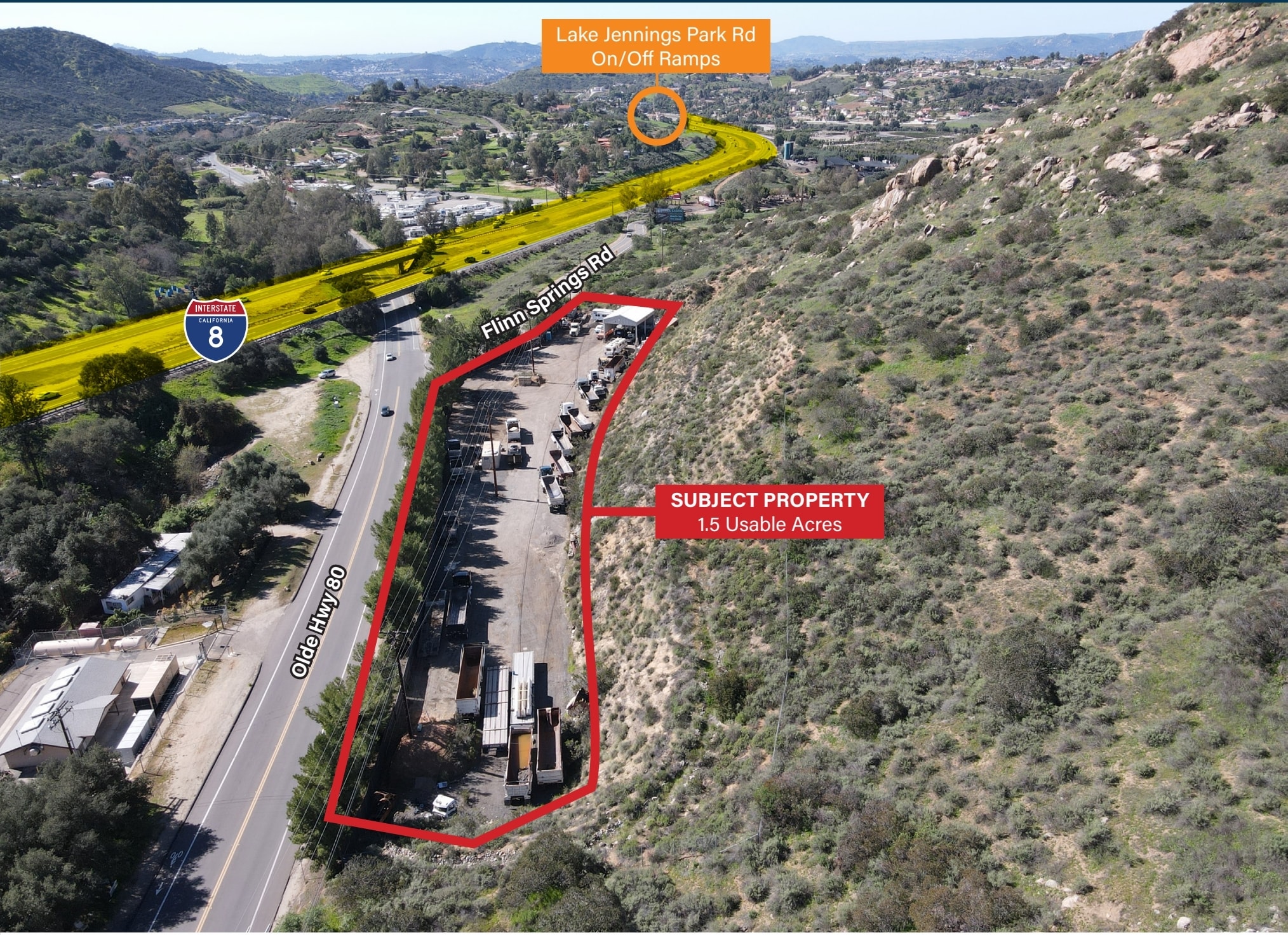 9601 Flinn Springs Rd, El Cajon, CA for lease Building Photo- Image 1 of 8