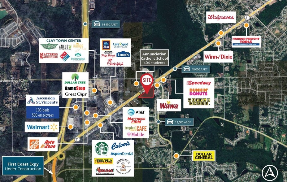 1607 Blanding blvd, Middleburg, FL for lease - Building Photo - Image 3 of 3