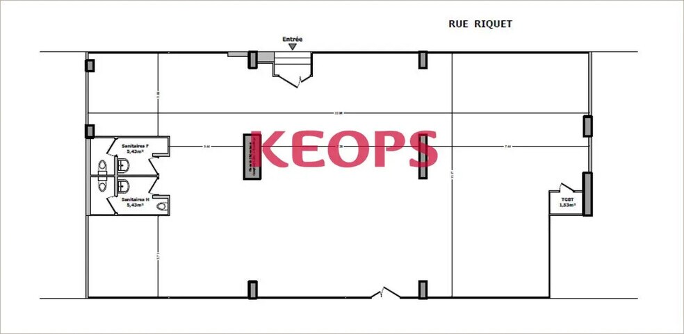 Rue Pierre-Paul Riquet, Toulouse for lease - Floor Plan - Image 3 of 3