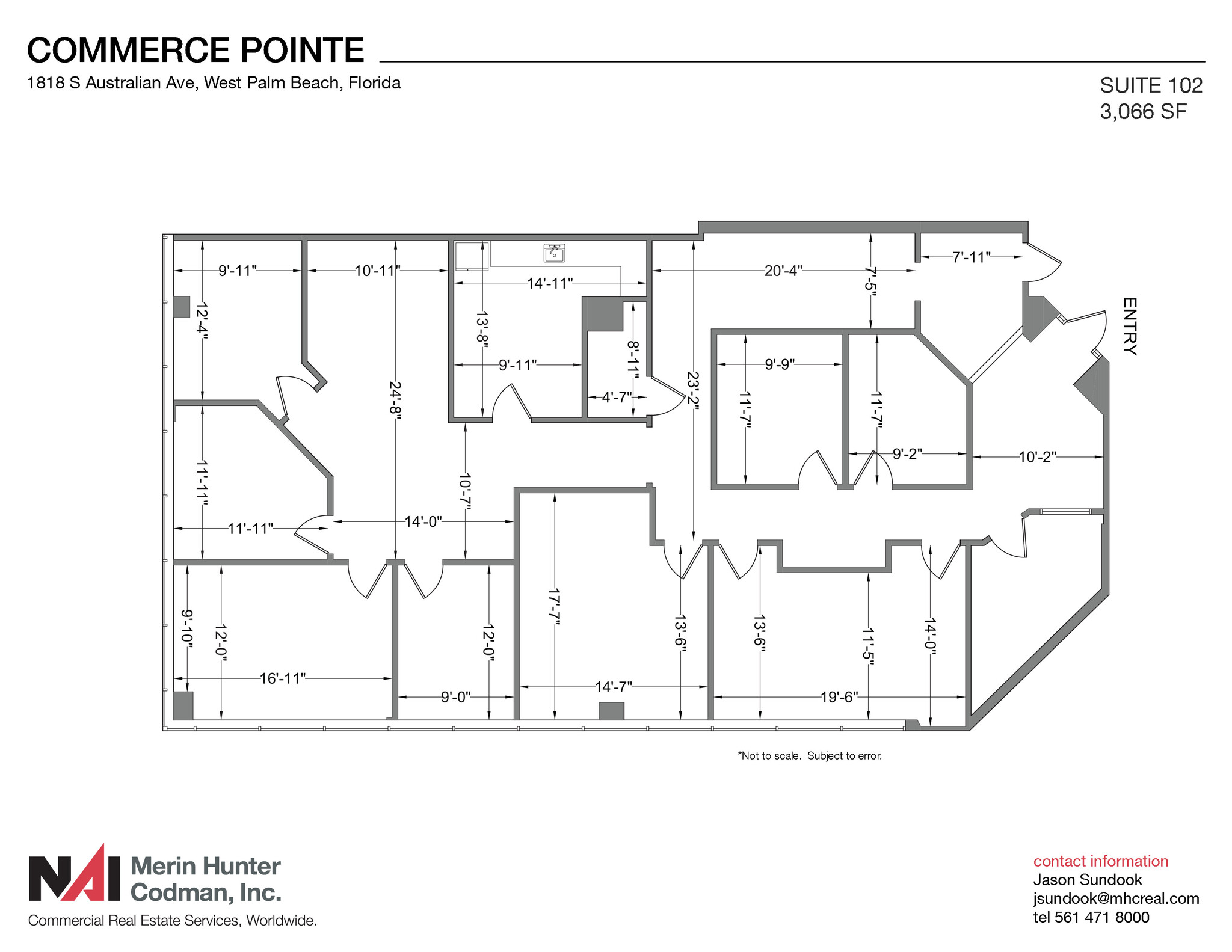 1818 S Australian Ave, West Palm Beach, FL à louer Plan d  tage- Image 1 de 9