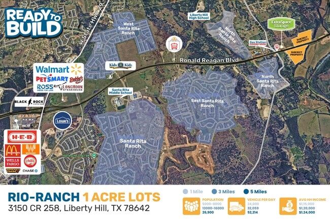 More details for 3150 County Road 258, Liberty Hill, TX - Land for Sale