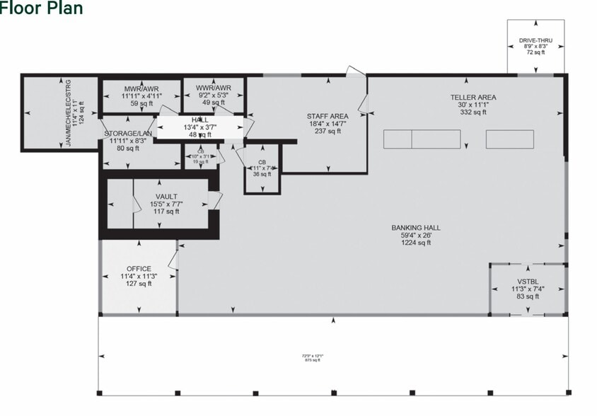 123 E Main St, Plainville, CT for sale - Floor Plan - Image 2 of 2