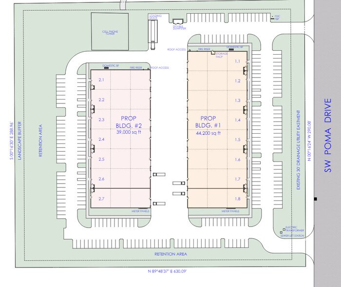 1910 SW Poma Dr, Palm City, FL à louer - Photo du bâtiment - Image 3 de 7