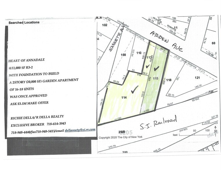 1150 Arden Ave, Staten Island, NY à vendre - Photo du bâtiment - Image 1 de 2