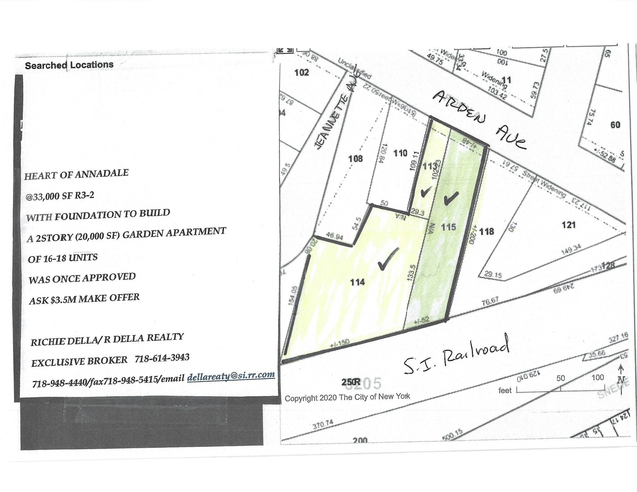 1150 Arden Ave, Staten Island, NY à vendre Photo du bâtiment- Image 1 de 3