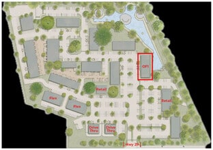 3701 W State Highway 29, Georgetown, TX à louer Plan de site- Image 2 de 5