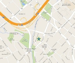 1111 Metropolitan Ave, Charlotte, NC - AERIAL map view - Image1