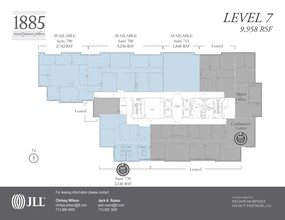 1885 Saint James Pl, Houston, TX for lease Floor Plan- Image 1 of 1