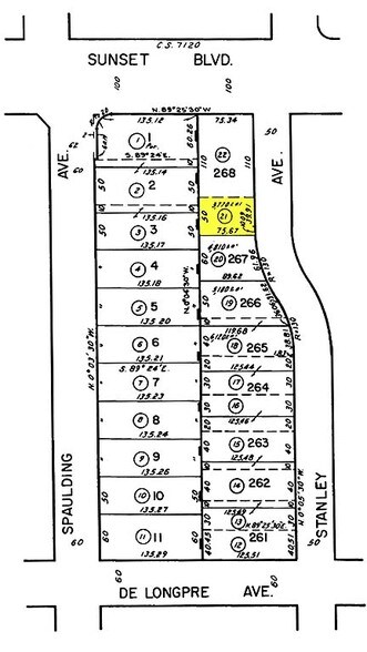 1445 N Stanley Ave, Los Angeles, CA à louer - Aérien - Image 2 de 5