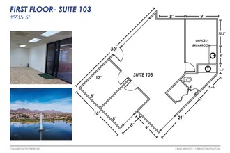 12035 N Saguaro Blvd, Fountain Hills, AZ à louer Plan d  tage- Image 2 de 2