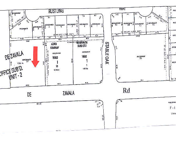 6391 De Zavala Rd, San Antonio, TX à louer - Plan cadastral - Image 2 de 3