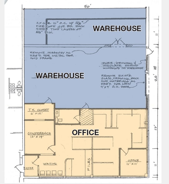 14 Tri-Park Way, Appleton, WI for lease - Floor Plan - Image 2 of 5