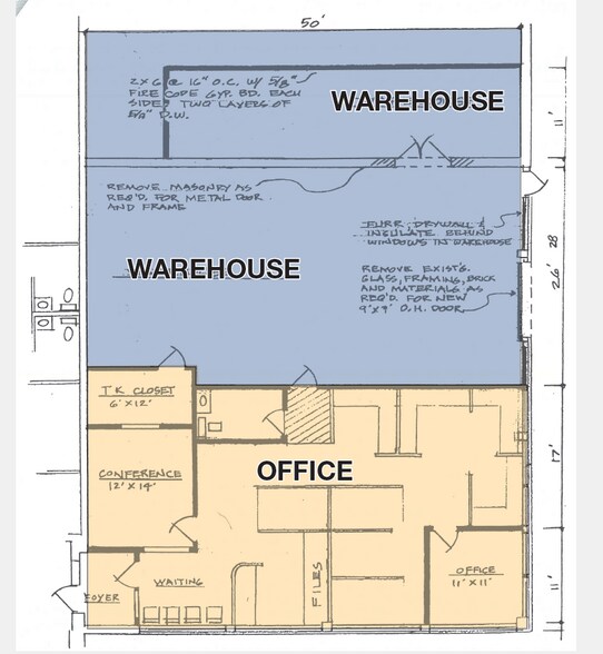 14 Tri-Park Way, Appleton, WI à louer - Plan d’étage - Image 2 de 5