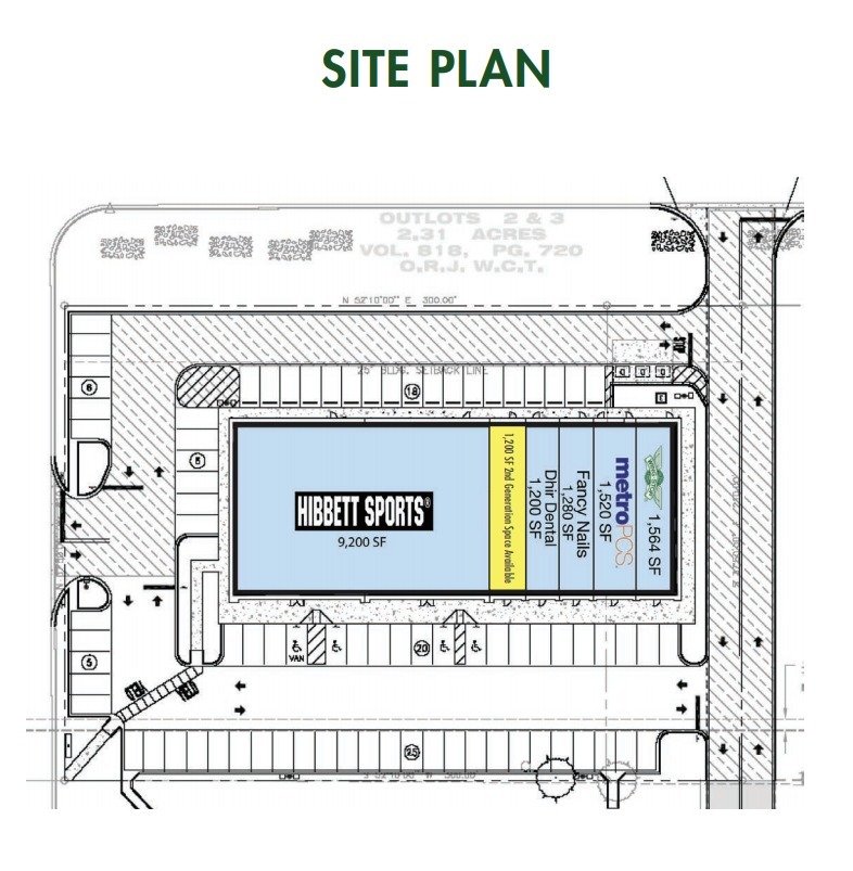 2611 E Main St, Alice, TX à louer Plan de site- Image 1 de 1