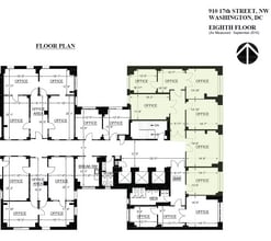 910 17th St NW, Washington, DC for lease Floor Plan- Image 1 of 2